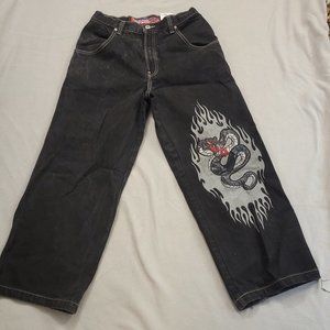 The UndeniablReMix- Vintage JNCO JEANS (Like New) cobra design (Jan 31st update)